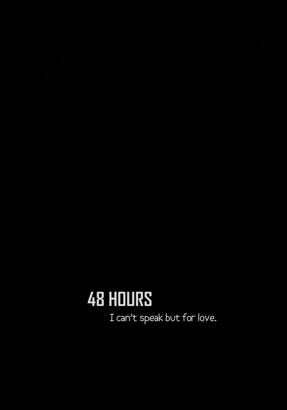 Ai Shika Ienai 48-Jikan | 48 hours, I can’t speak but for love