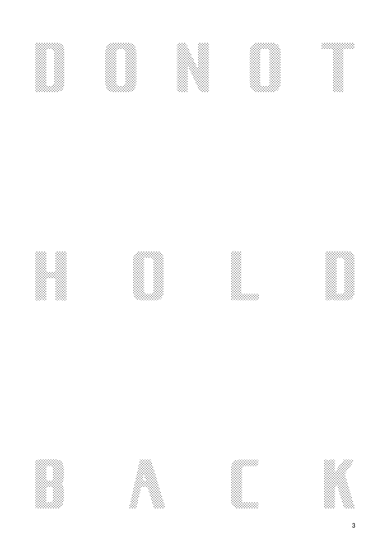 DO NOT HOLD BACK - Foto 2