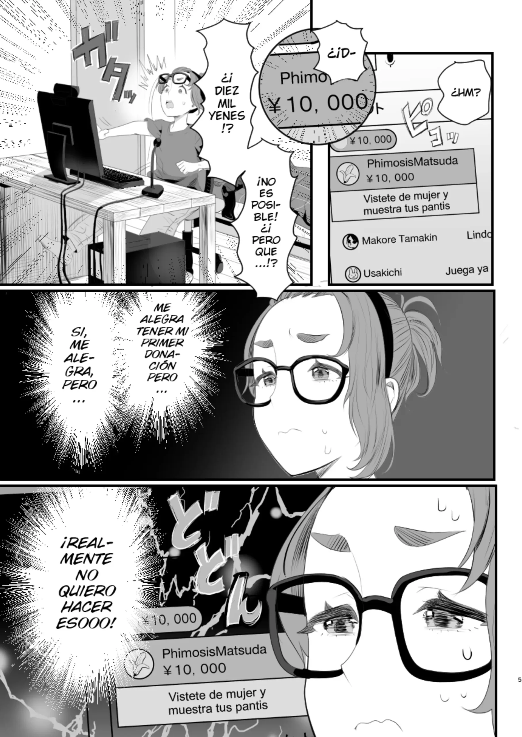 Otokonoko Haishinsha Nagesen ni Noserarete Hamerarechaimashita - Foto 5